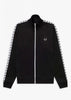 Fred Perry Vesten  Taped track jacket - black 