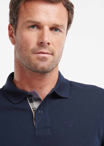 Barbour Longsleeve Polo's  L/S sports polo - navy 