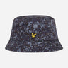 Lyle & Scott Bucket Hats  Cotton twill bucket hat - navy earth print 