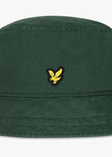 Lyle & Scott Bucket Hats  Cotton twill bucket hat - jade green 