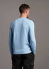 Lyle & Scott Truien  Cotton merino crew jumper - light blue 