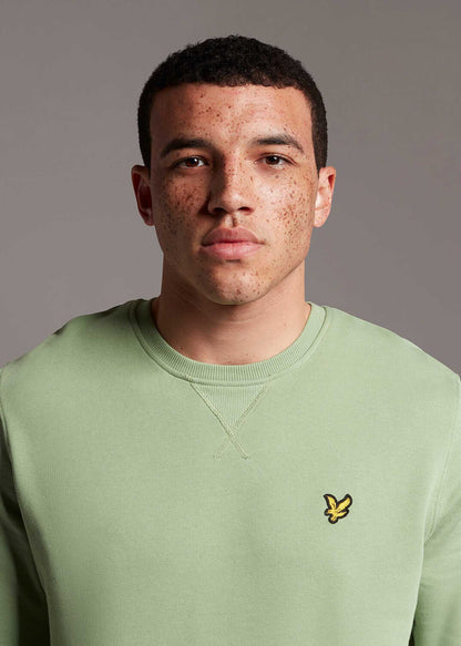 Lyle & Scott Truien  Crew neck sweatshirt - fern green 