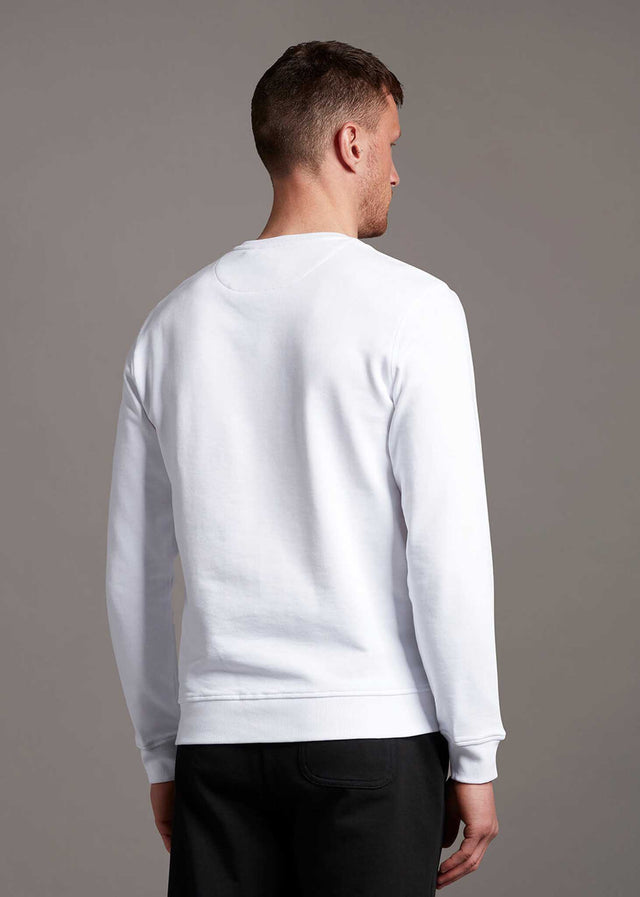 Lyle & Scott Truien  Crew neck sweatshirt - white 
