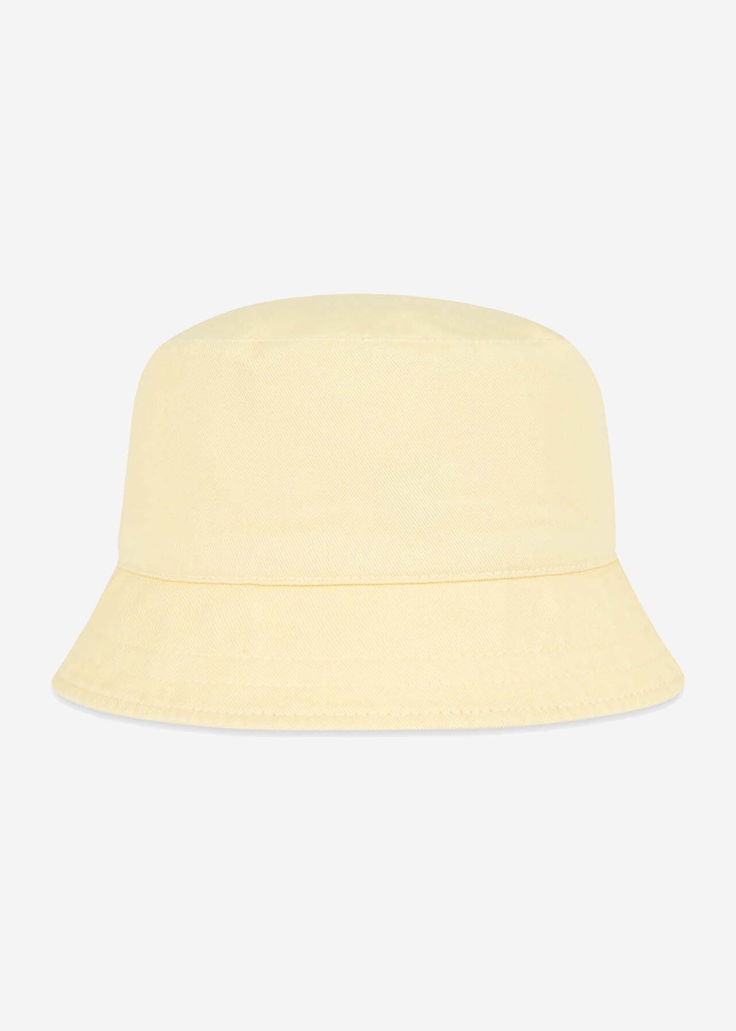 Lyle & Scott Bucket Hats  Reversible check bucket hat - white lemon 