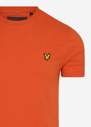 Lyle & Scott T-shirts  Plain t-shirt - burnt orange 