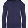 Lyle & Scott Vesten  Zip through hoodie - navy 