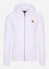 Lyle & Scott Vesten  Zip through hoodie - white 