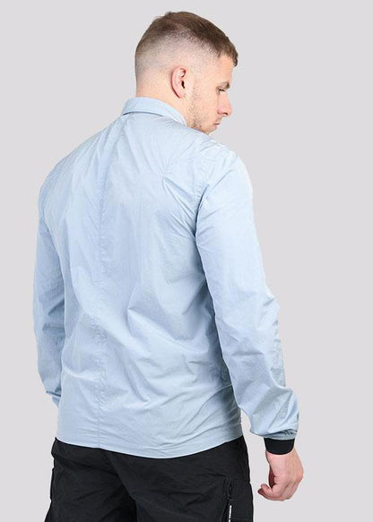 Marshall Artist Overshirts  Molecular kita overshirt - faded sky 