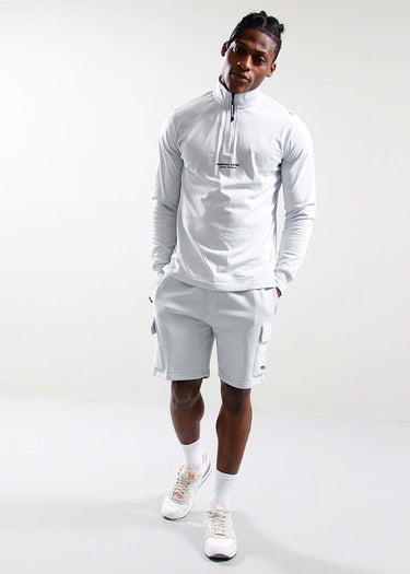 Marshall Artist Truien  Siren 1/4 zip - dolphin grey 