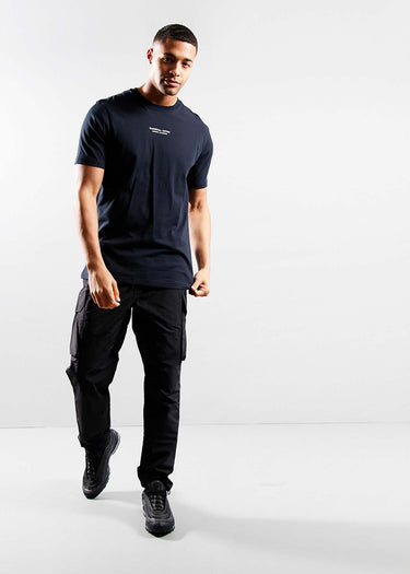 Marshall Artist T-shirts  Injection t-shirt - navy 