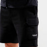 Marshall Artist Korte Broeken  Siren cargo short - black 