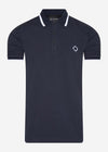 MA.Strum Polo's  SS jersey polo - ink navy 