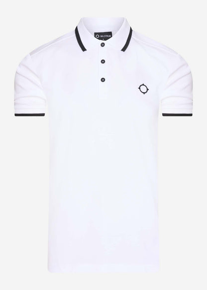 MA.Strum Polo's  SS jersey polo - optic white 