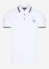 MA.Strum Polo's  SS jersey polo - optic white 