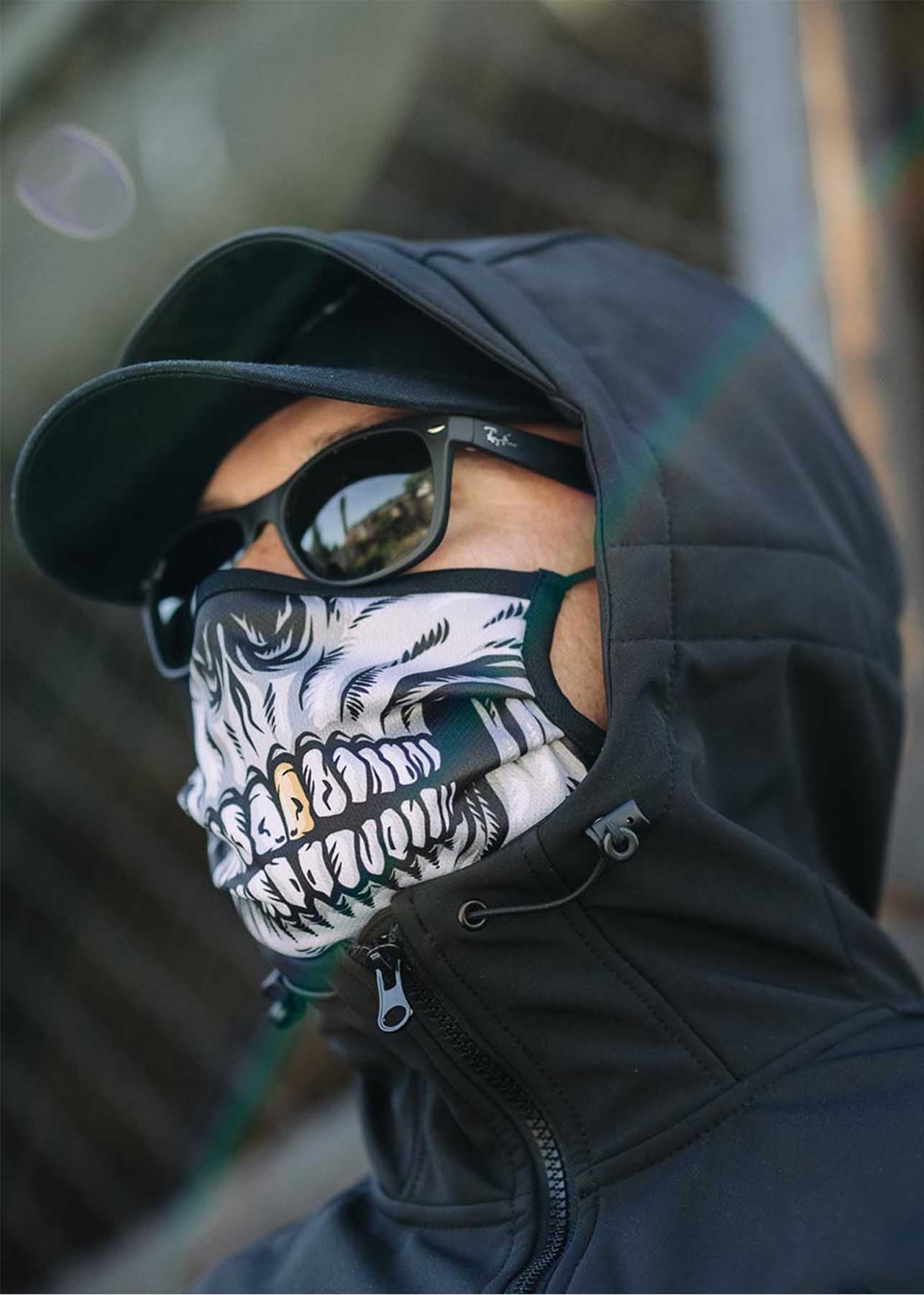PG Wear Facemask  Mask skull 