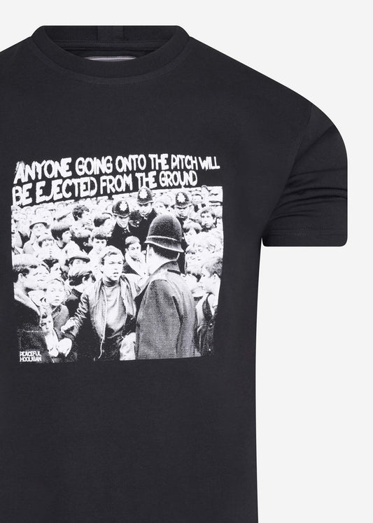 Peaceful Hooligan T-shirts  Ejected t-shirt - black 