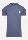 Peaceful Hooligan T-shirts  Tipped t-shirt - navy 