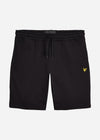 Lyle & Scott Korte Broeken  Sweat short - jet black 