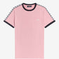 Fred Perry T-shirts  Taped ringer t-shirt - chalky pink 