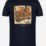 Weekend Offender T-shirts  Thrills - navy 