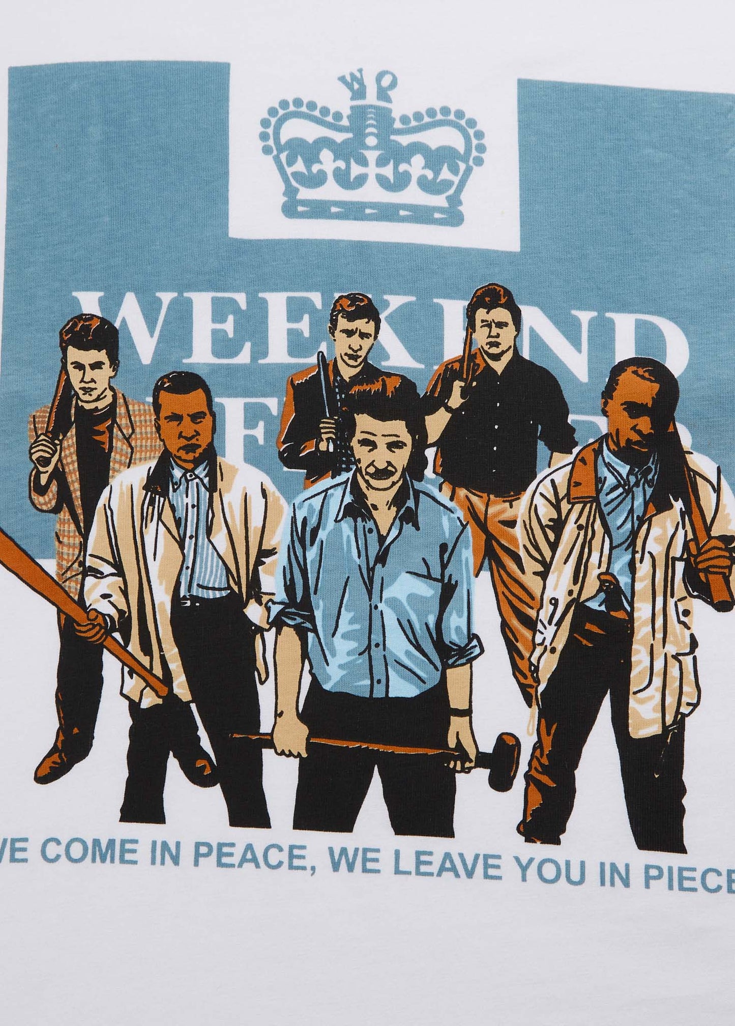 Weekend Offender Archive  89 Tee - white 