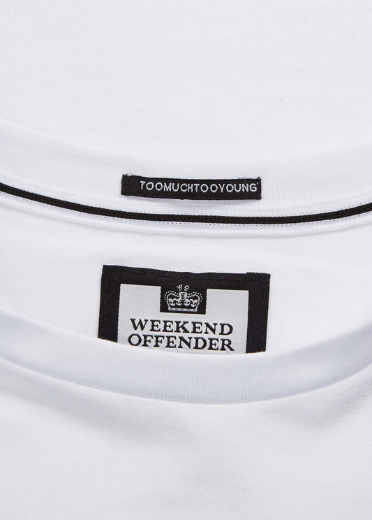 Weekend Offender T-shirts  Thrills - white 