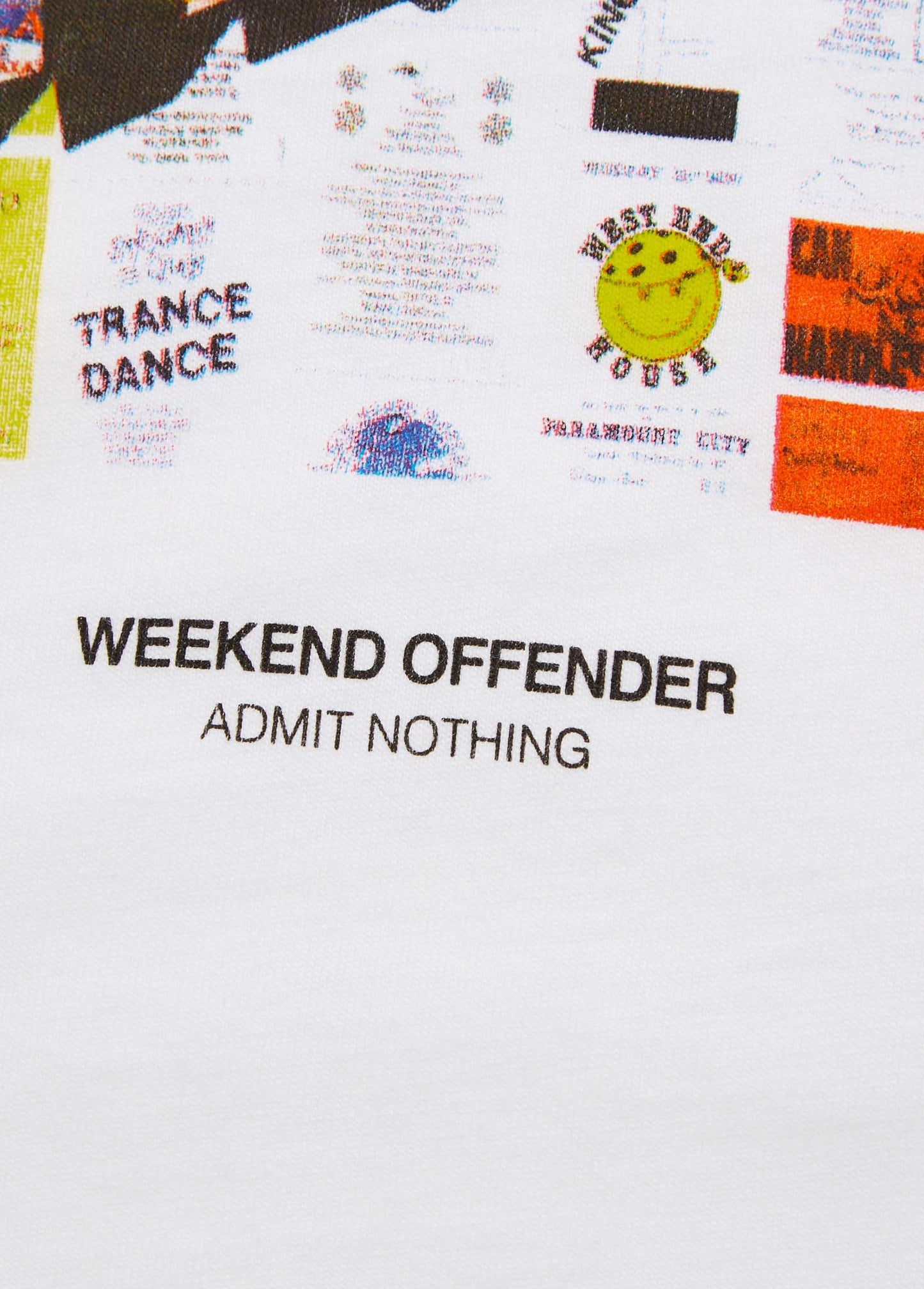 Weekend Offender T-shirts  Thrills - white 