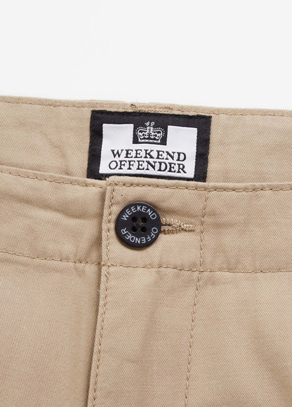 Weekend Offender Korte Broeken  Mascia - stone 