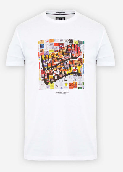 Weekend Offender T-shirts  Thrills - white 