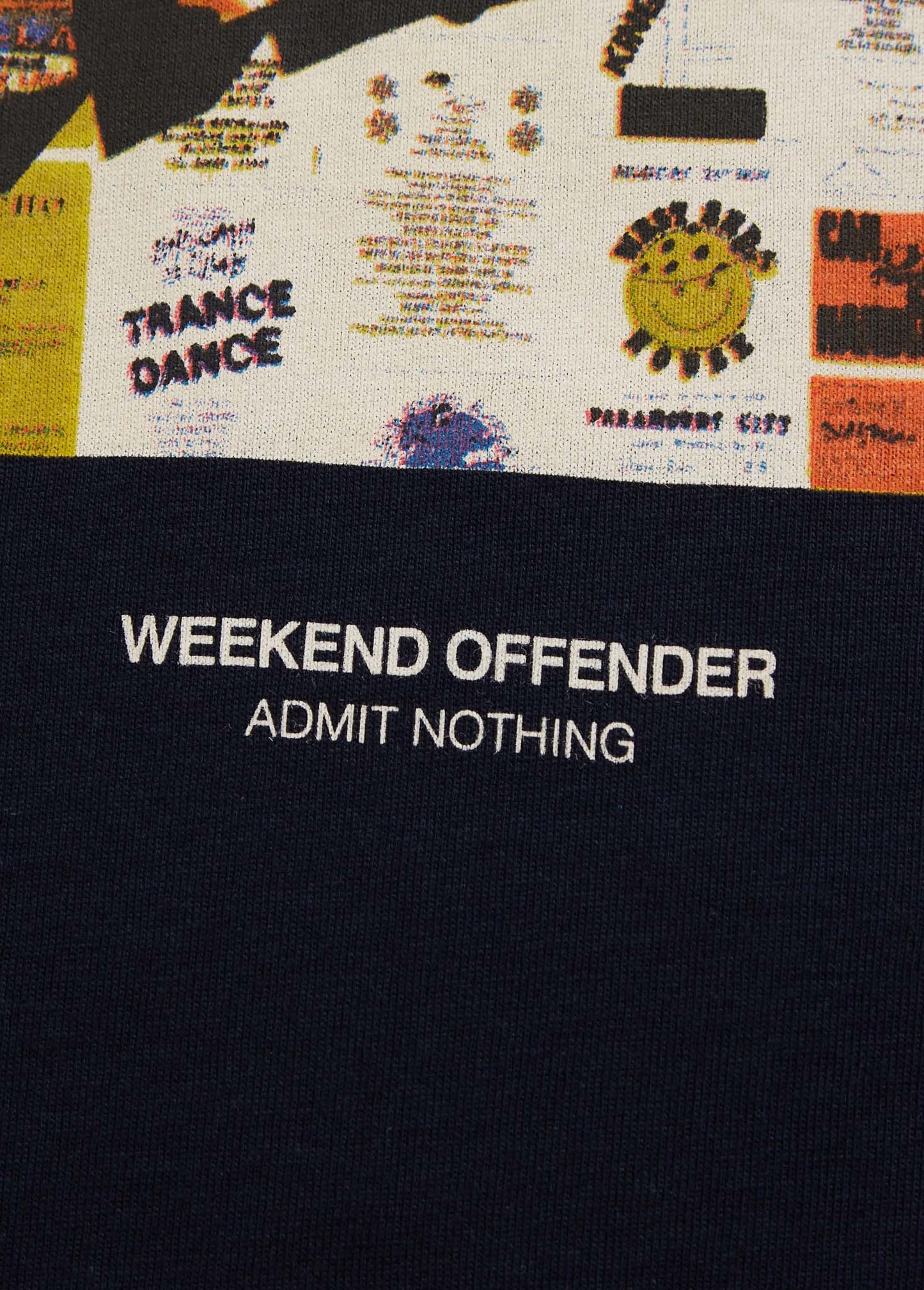 Weekend Offender T-shirts  Thrills - navy 