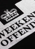 Weekend Offender Strandaccessoires  Towel weekend offender - black 