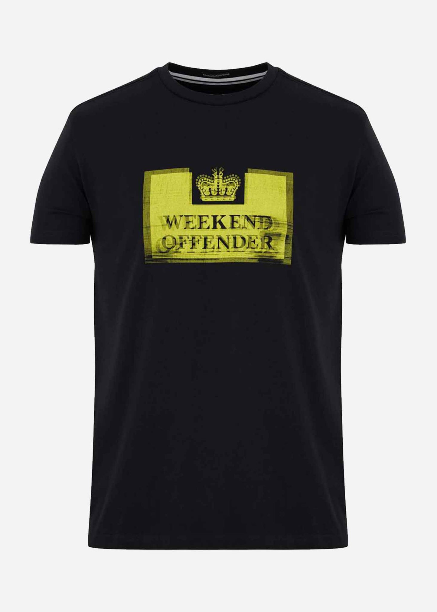 Weekend Offender T-shirts  Prison sulphur tee - black 