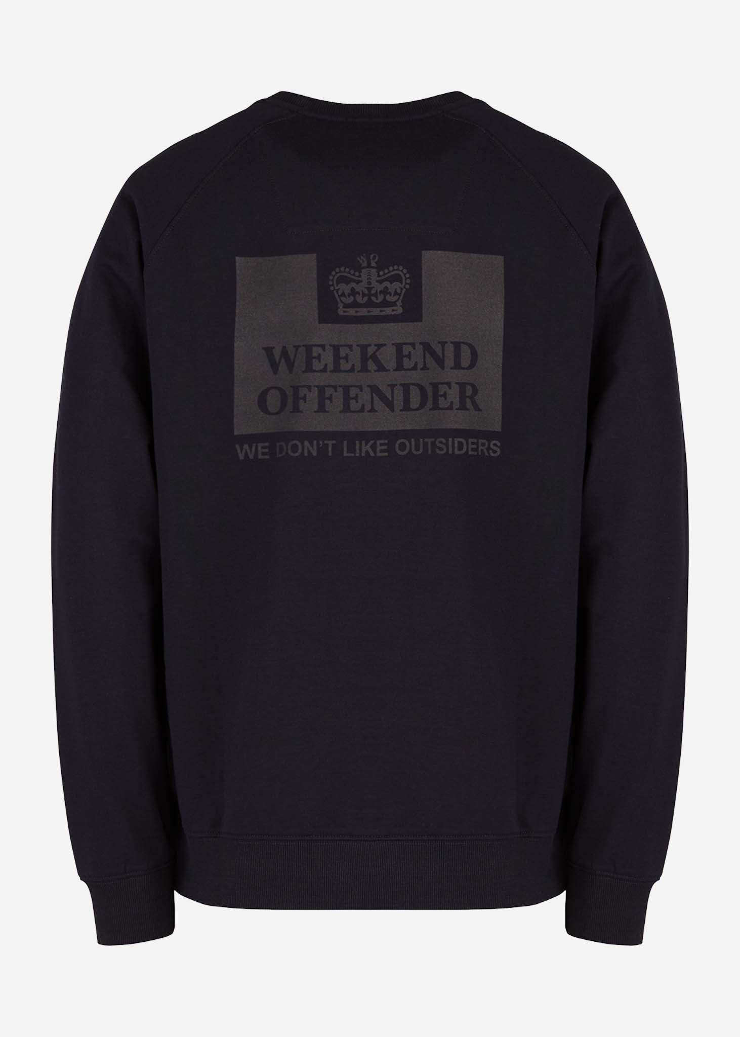 Weekend Offender Truien  Leo Gregory special sweat - navy 