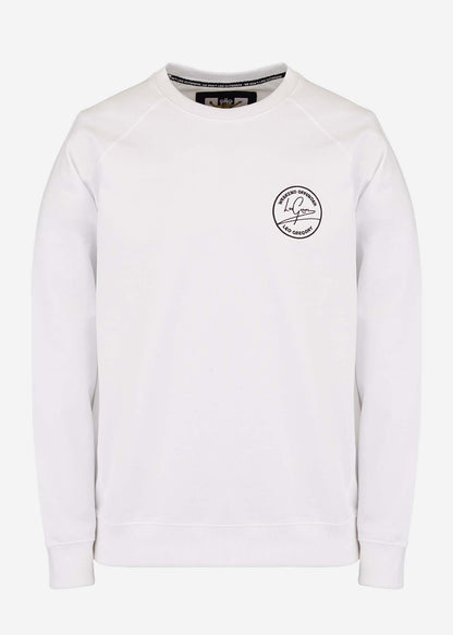 Weekend Offender Truien  Leo Gregory special sweat - white 