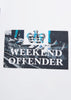 Weekend Offender T-shirts  Saturdays tee - white 